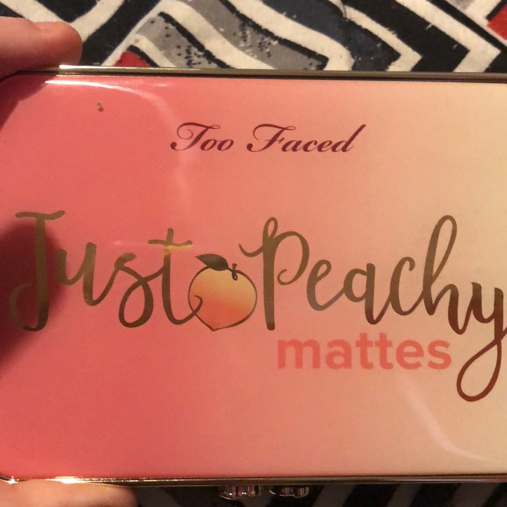 too faced “Just Peachy” palette